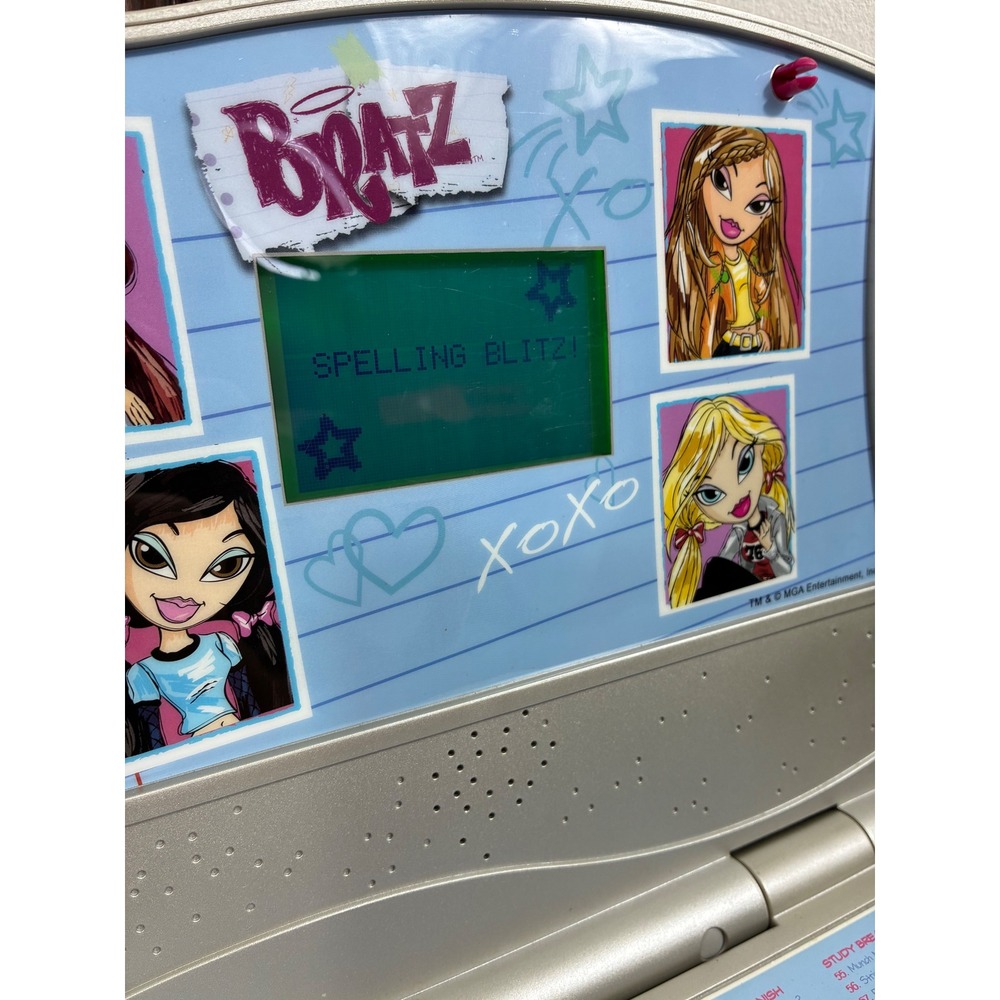 Bratz Learning Laptop Kids Vintage OS Pink Silver Y2K Interactive Toy - Picture 7 of 10